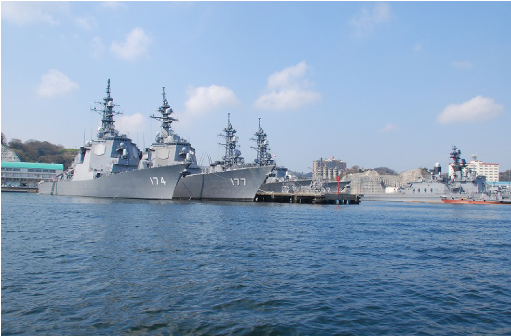 横須賀市 米海軍の第7艦隊のベース基地イメージ
